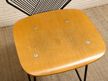 Load image into Gallery viewer, Single Stool geometric design, Bent Plywood Stool