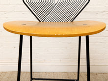 Load image into Gallery viewer, Single Stool geometric design, Bent Plywood Stool