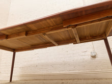 Load image into Gallery viewer, Restored Vintage Dining Table 2 Leaves