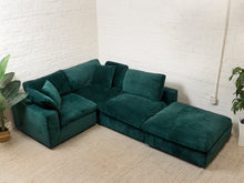 Load image into Gallery viewer, Hunter Green Sectional
