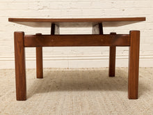 Load image into Gallery viewer, Square 70’s Vintage Coffee Table