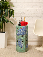 Load image into Gallery viewer, Vintage Mid Century Ceramic Umbrella Holder