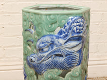 Load image into Gallery viewer, Vintage Mid Century Ceramic Umbrella Holder