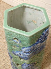 Load image into Gallery viewer, Vintage Mid Century Ceramic Umbrella Holder