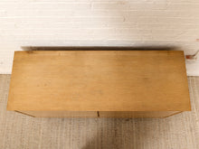 Load image into Gallery viewer, Blonde 6 Drawer Mid Century Dresser