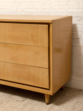 Load image into Gallery viewer, Blonde 6 Drawer Mid Century Dresser
