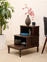 Load image into Gallery viewer, 3 Tier Side Table Vintage