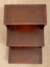 Load image into Gallery viewer, 3 Tier Side Table Vintage