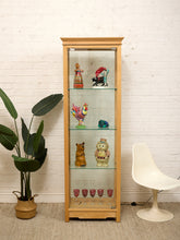 Load image into Gallery viewer, Maple Curio Cabinet