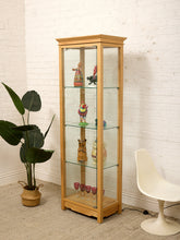 Load image into Gallery viewer, Maple Curio Cabinet