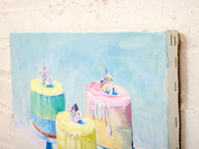 Load image into Gallery viewer, Pastel Cake Trio Painting