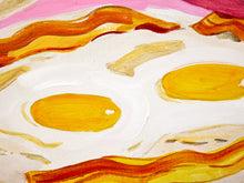Load image into Gallery viewer, Sunday Breakfast Oil Painting
