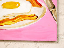 Load image into Gallery viewer, Sunday Breakfast Oil Painting