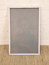 Load image into Gallery viewer, Noodle Girl Pop Surreal Portrait Painting with Blonde Figure in Blue