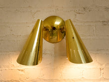 Load image into Gallery viewer, Vintage Mid-Century Dual Sconce
