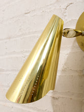 Load image into Gallery viewer, Vintage Mid-Century Dual Sconce