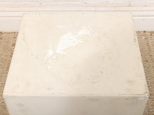 Load image into Gallery viewer, White Vintage Pedestal