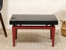 Load image into Gallery viewer, Rustic Distressed, Mid-Century Side Table, Small Coffee Table