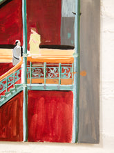 Load image into Gallery viewer, Painting of The Meeting, Acrylic Canvas by Alyssa Rivera