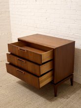 Load image into Gallery viewer, Lowboy 3 Drawer Chest of Drawers