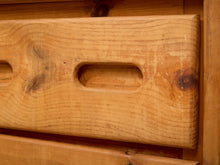 Load image into Gallery viewer, Pine Rustic Primitive 6 Drawer Dresser
