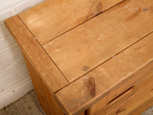 Load image into Gallery viewer, Pine Rustic Primitive 6 Drawer Dresser