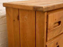 Load image into Gallery viewer, Pine Rustic Primitive 6 Drawer Dresser