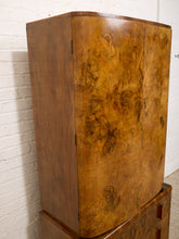 Load image into Gallery viewer, 1930’s Art Deco Burr Walnut Compactum Wardrobe