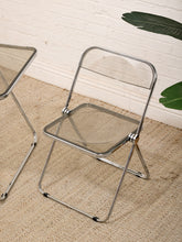 Load image into Gallery viewer, Chrome and Acrylic Desk Set Modern