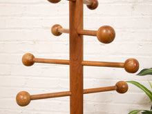 Load image into Gallery viewer, Vintage Danish Teak Coat Rack