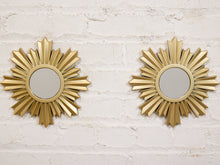 Load image into Gallery viewer, Pair of Sunburst Mirrors