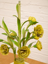Load image into Gallery viewer, Yellow and Green Flower Sculpture