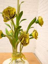 Load image into Gallery viewer, Yellow and Green Flower Sculpture