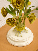 Load image into Gallery viewer, Yellow and Green Flower Sculpture