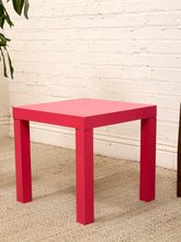 Load image into Gallery viewer, Pink Modernist Side Table