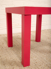 Load image into Gallery viewer, Pink Modernist Side Table