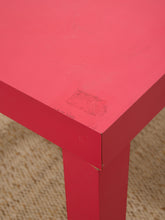 Load image into Gallery viewer, Pink Modernist Side Table