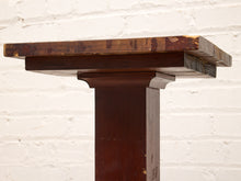 Load image into Gallery viewer, Primitive Vintage Pedestal