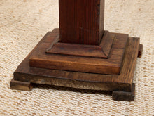 Load image into Gallery viewer, Primitive Vintage Pedestal