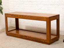 Load image into Gallery viewer, Oak Vintage Entry-table or Retail display