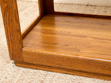 Load image into Gallery viewer, Oak Vintage Entry-table or Retail display
