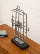 Load image into Gallery viewer, Contemporary Clock Decor as found