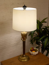 Load image into Gallery viewer, Neoclassical Brass Table Lamp