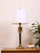 Load image into Gallery viewer, Neoclassical Brass Table Lamp