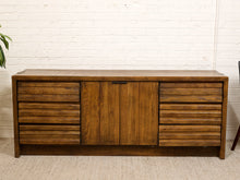 Load image into Gallery viewer, Oak Vintage Dresser with Doors