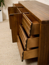 Load image into Gallery viewer, Oak Vintage Dresser with Doors