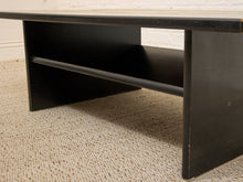 Load image into Gallery viewer, Black Rectangle Coffee Table