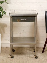 Load image into Gallery viewer, Stainless Steel Vintage Medical Cart
