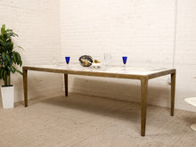 Load image into Gallery viewer, Rustic Marble Dining Table as Found