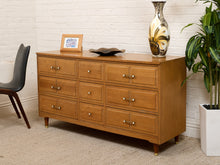 Load image into Gallery viewer, 9 Drawer Elmwood Dresser